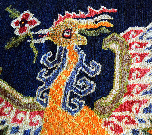 Phoenix with flower